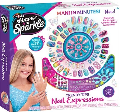Shimmer n' Sparkle Trendy tips Neglesett Expressions
