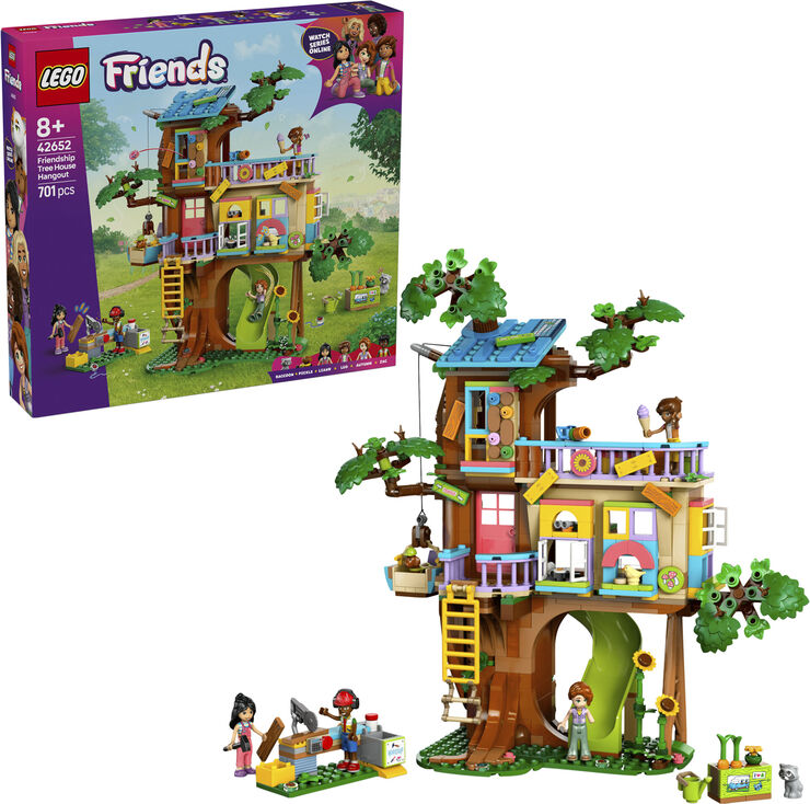 Lego Venskabs-trætophus og krea-område 42652