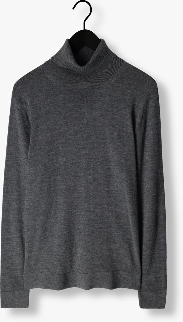CALVIN KLEIN donkergrijze calvin klein coltrui merino turtle neck