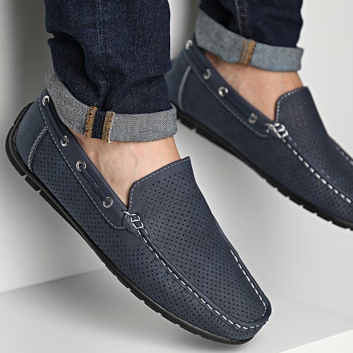 Mocassins Bleu Marine
