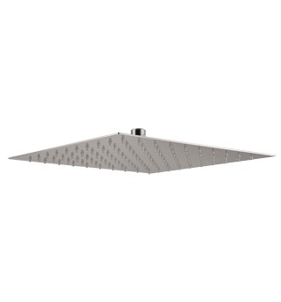 Plieger Napoli hoofddouche vierkant 30cm RVS