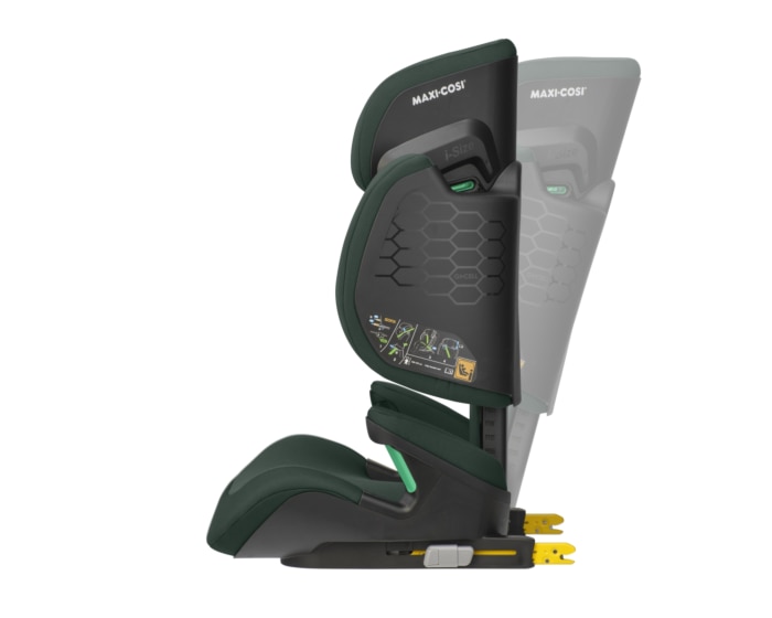 RodiFix R i-Size 3.5 - 12 Y  100 - 150 cm  15 - 36 kg    G-CELL Seitenaufprallschutz |    Mitwachsender Kindersitz |    ISOFIX Installation |    ClimaFlow zur Temperaturregulierung |
