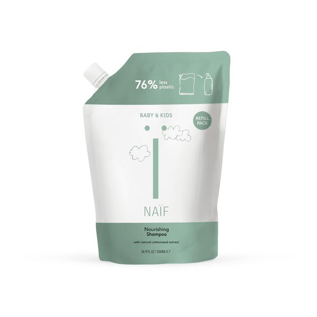 Naïf Baby & Kids Voedende Shampoo Navulverpakking 500 ML