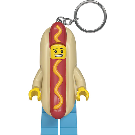 LEGO Hotdogfyr nøglering m. lys