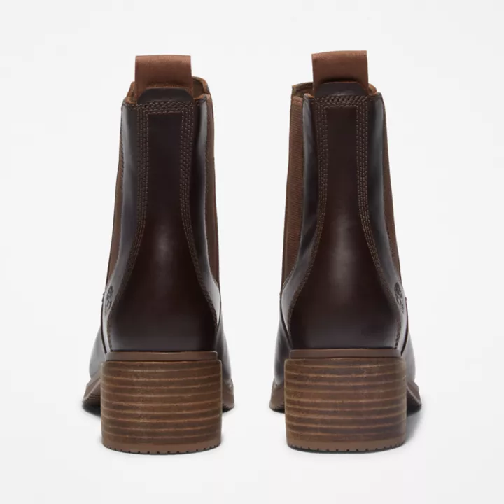 Bottine Chelsea Dalston Vibe pour femme en marron