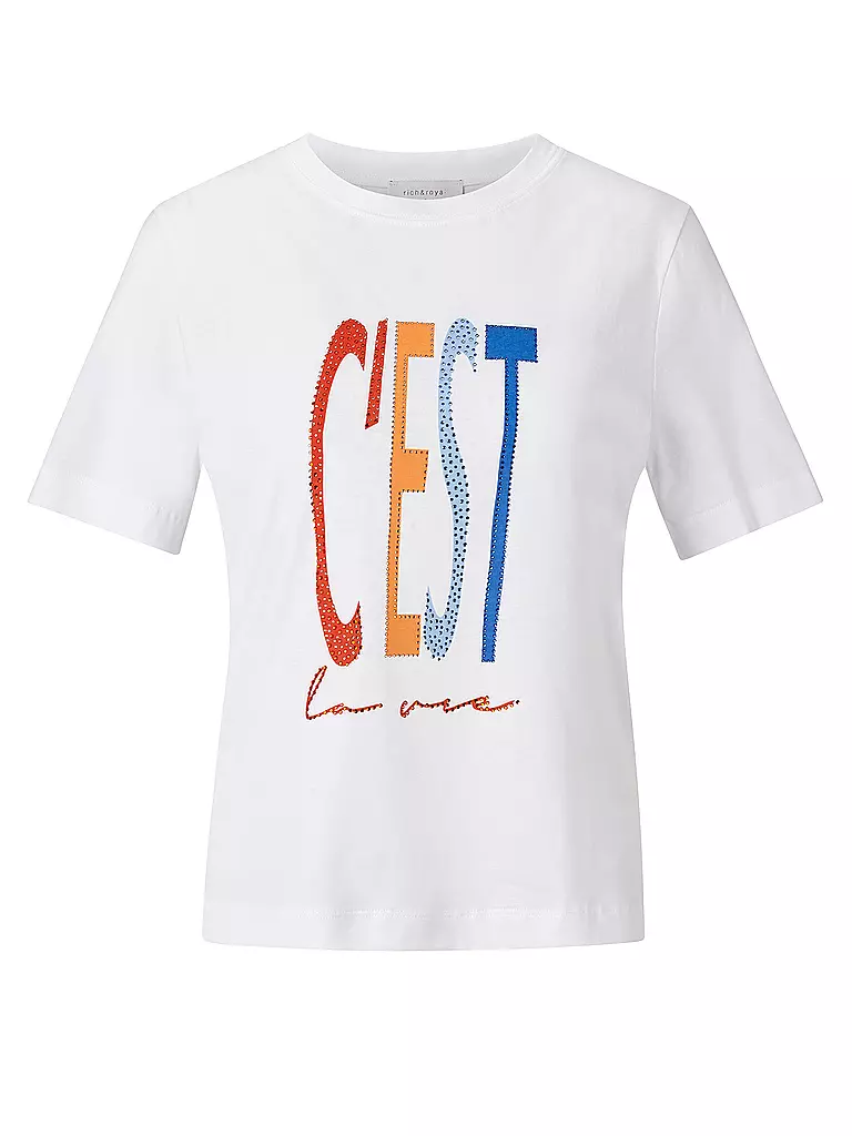 RICH & ROYAL T-Shirt  weiss
