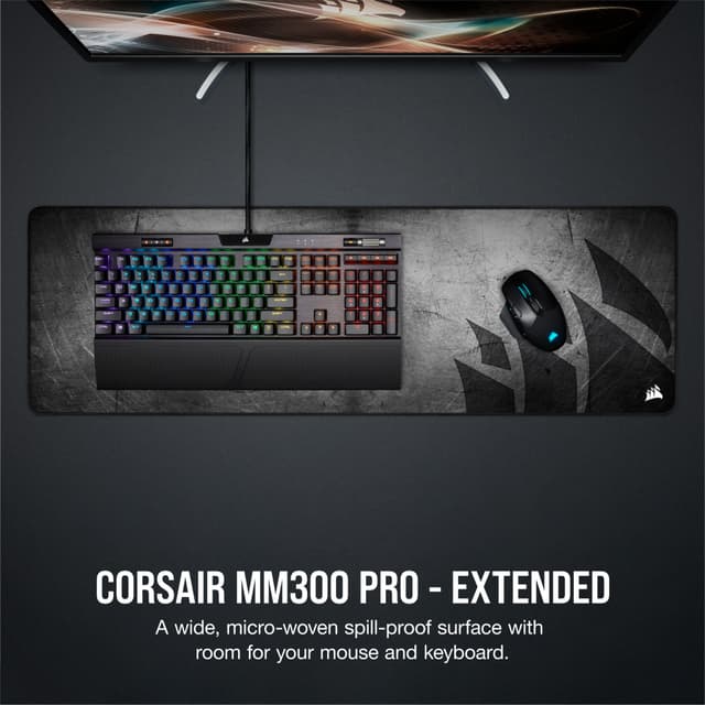 Corsair MM300 PRO gaming-musemåtte (XXL)