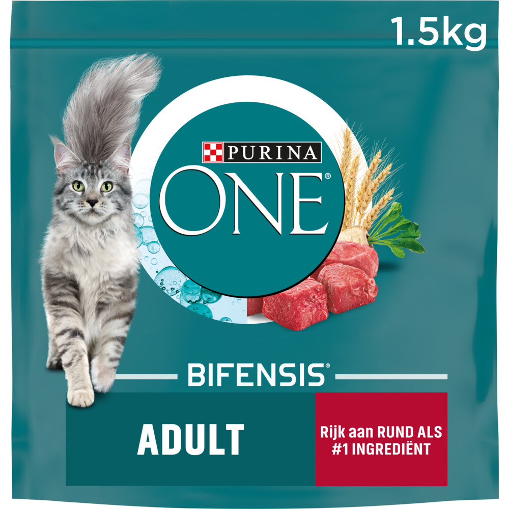 Purina ONE Adult Rund - Volkoren Granen1,5 kg