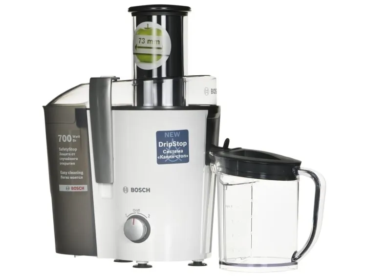 Bosch MES25A0 - Saftpresser - 700 W - hvid/anthracit