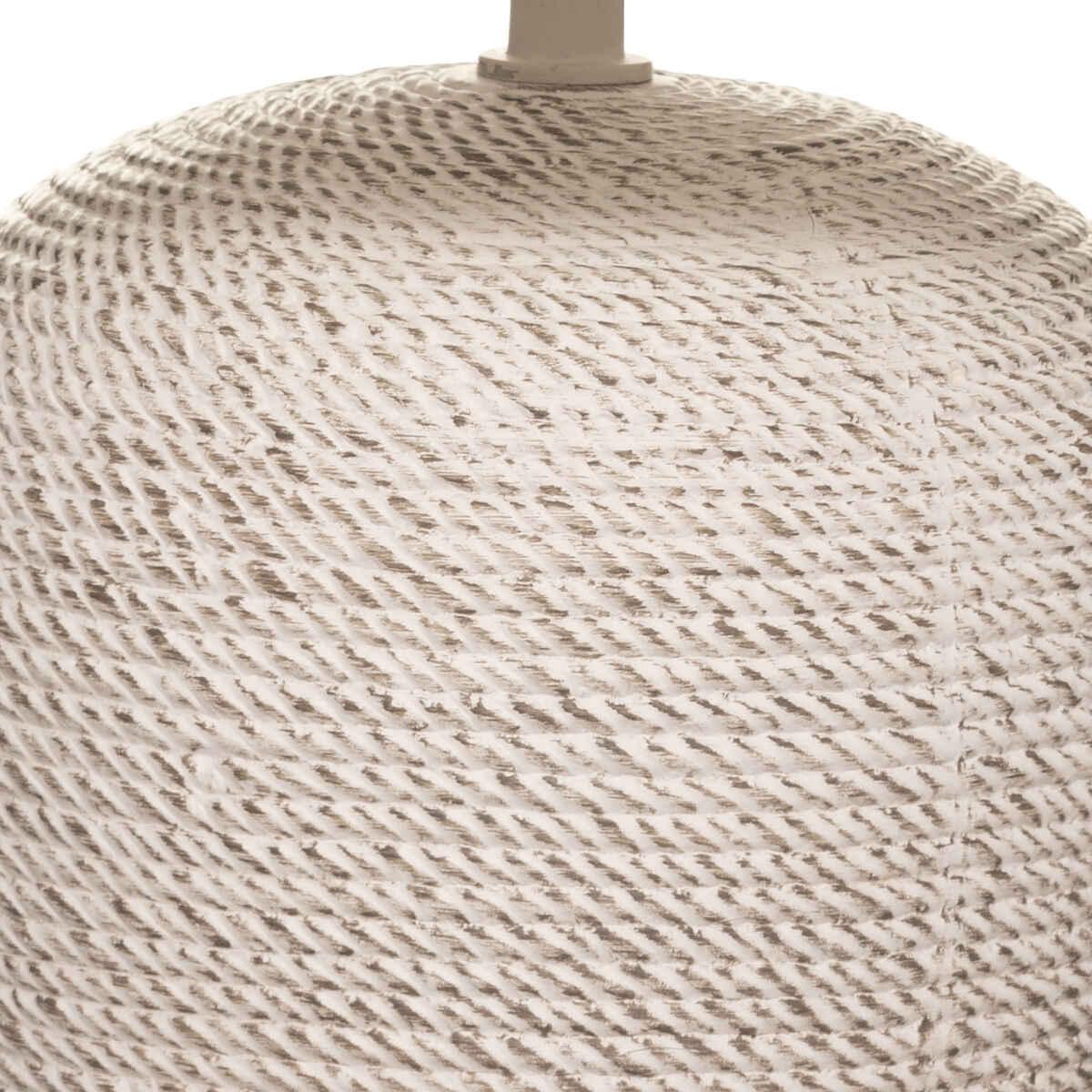 LAMPE DROITE DAVIA BLANC H.40CM