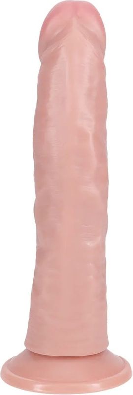 RealRock- Vibrerende En Roterende Vibrator 20.5 cm – Huidkleur
