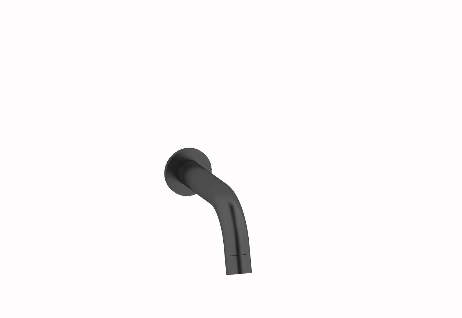 Plieger Roma baduitloop 16.8cm geborsteld zwart chroom