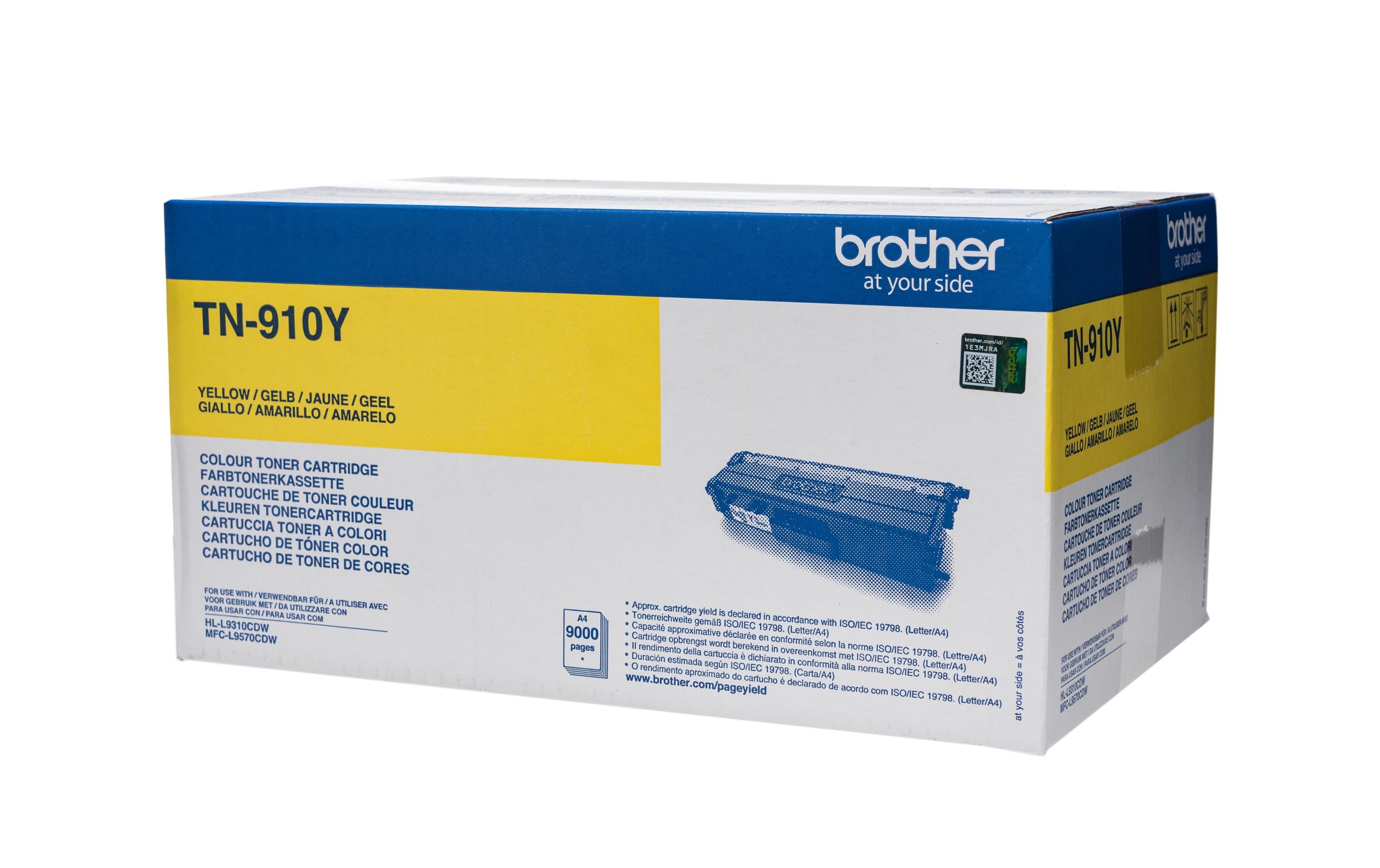 Toner TN-910Y Yellow<br>Toner, Yellow