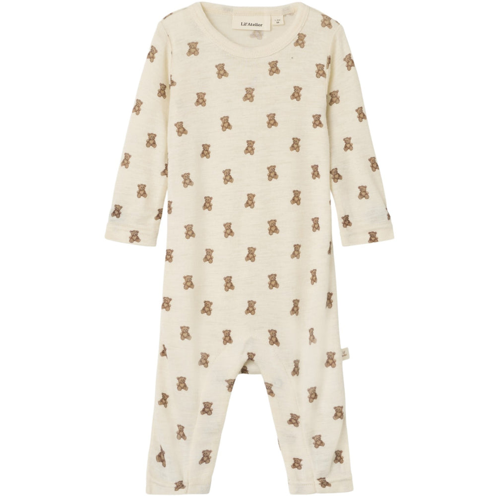 Køb Lil'Atelier Turtledove Melange Nbnnalu Wo/Mo Ls Slim Dragt Lil