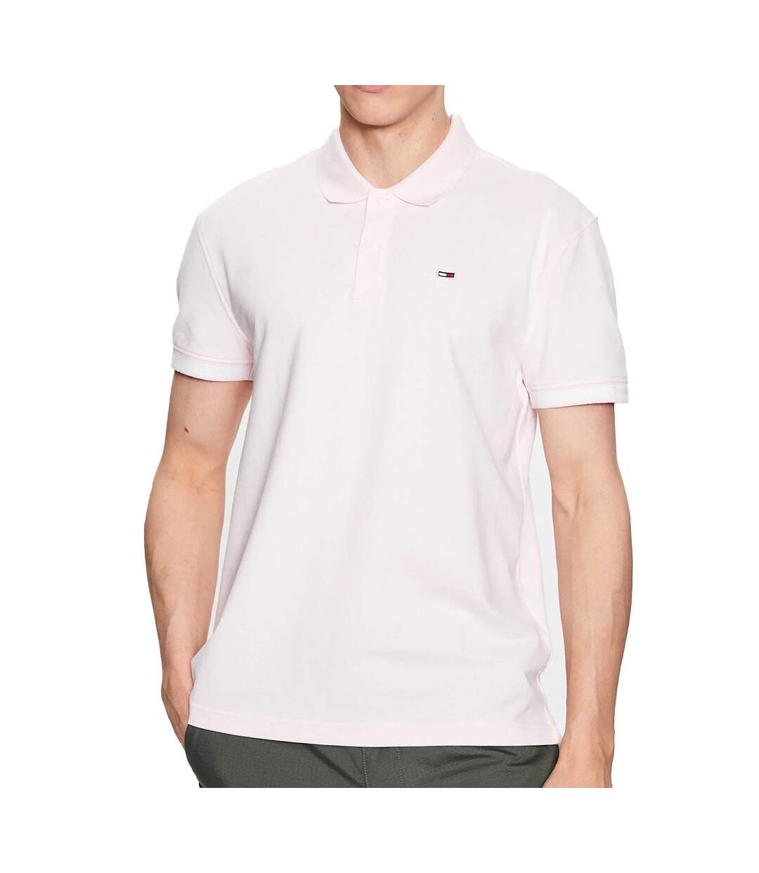 Polo Rose Homme Tommy Hilfiger Essential