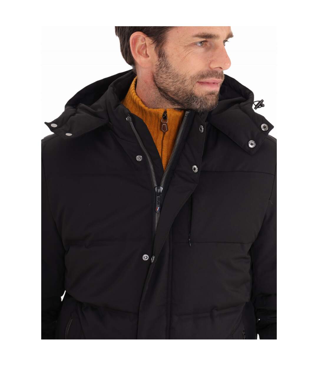 Parka a capuche amovible