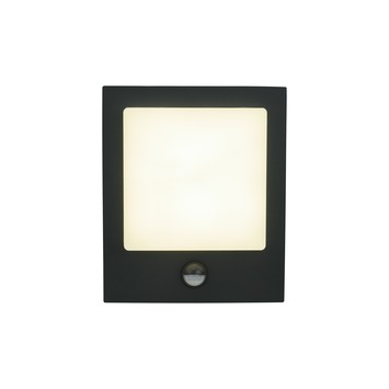 GAMMA buitenlamp Mansfield zwart met bewegingssensor