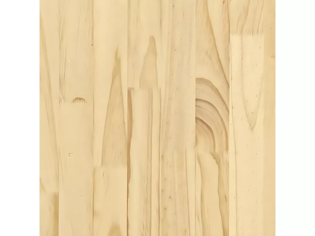 Bibliothèque-Séparateur de pièce 100x30x200 Pin massif