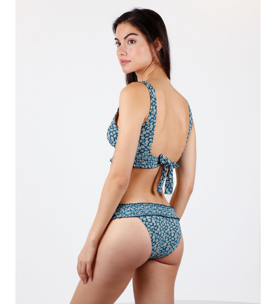 Top de biquíni Admas Daisy azul