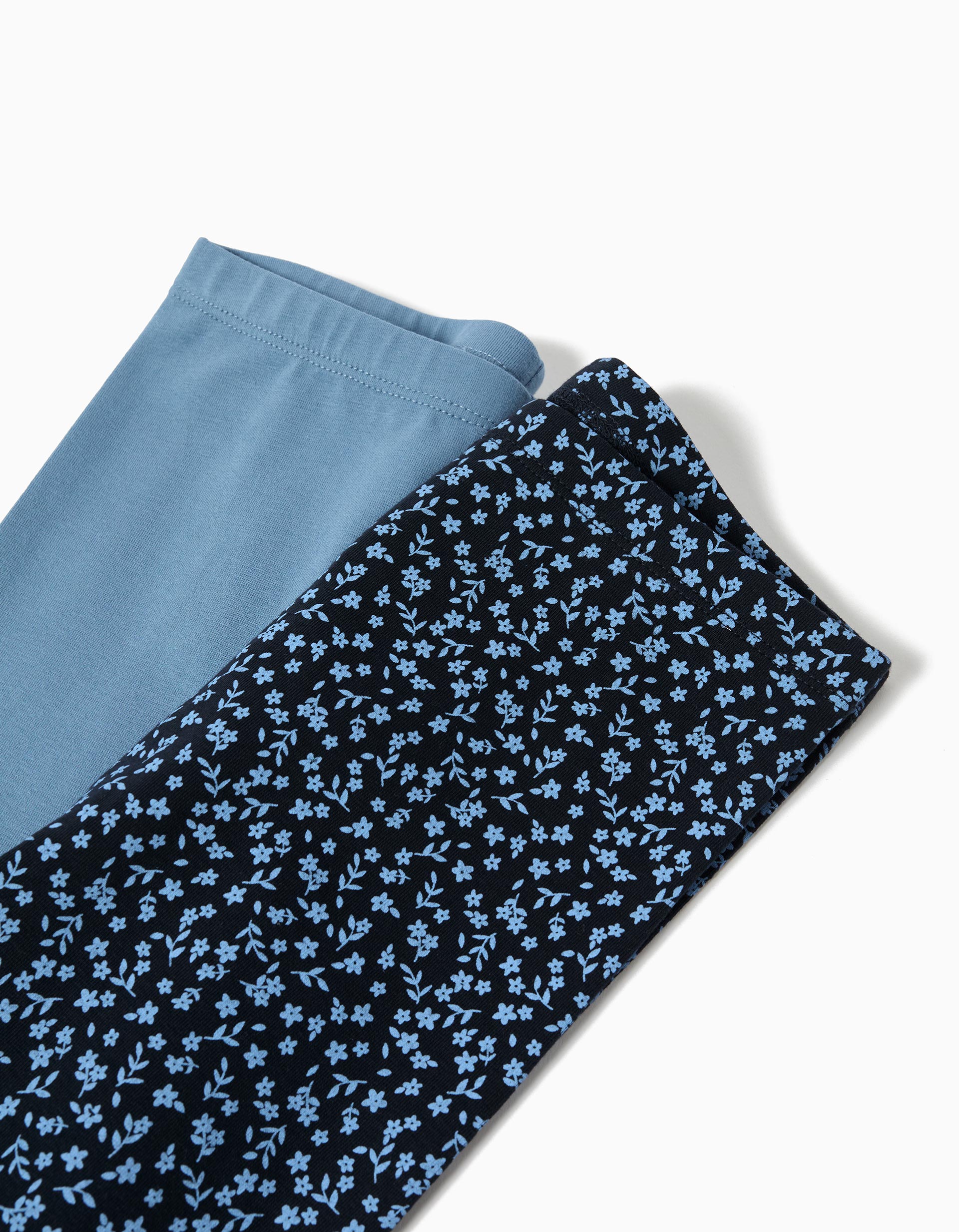 Pack 2 Leggings, Menina, Azul