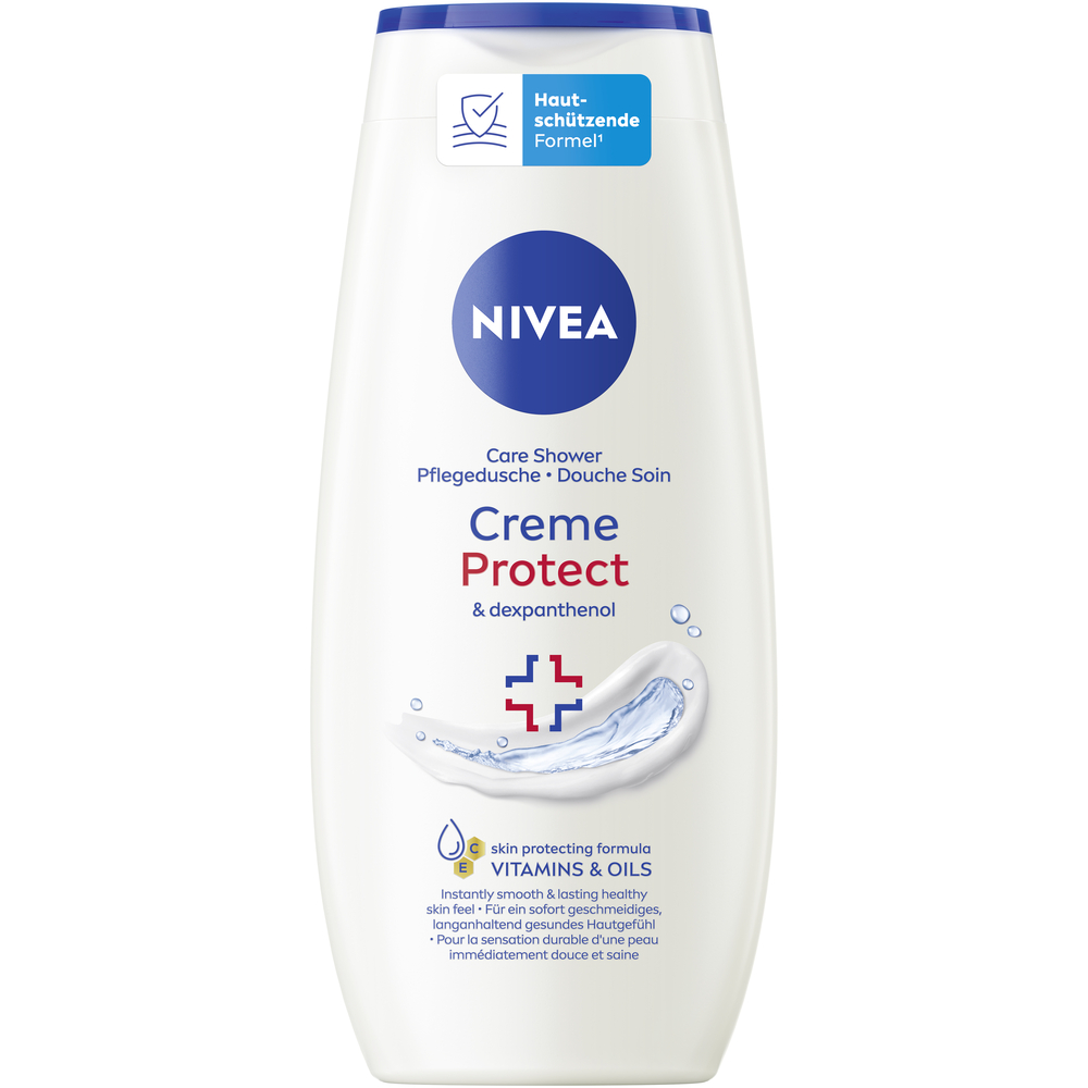 Nivea Pflegedusche Creme Protect Fl 250 ml