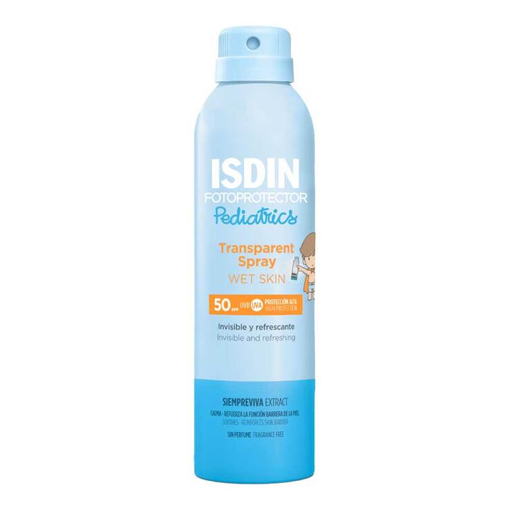 Isdin Fotoprotector Pediatrics Wet Skin Spray SPF 50, 250 ml