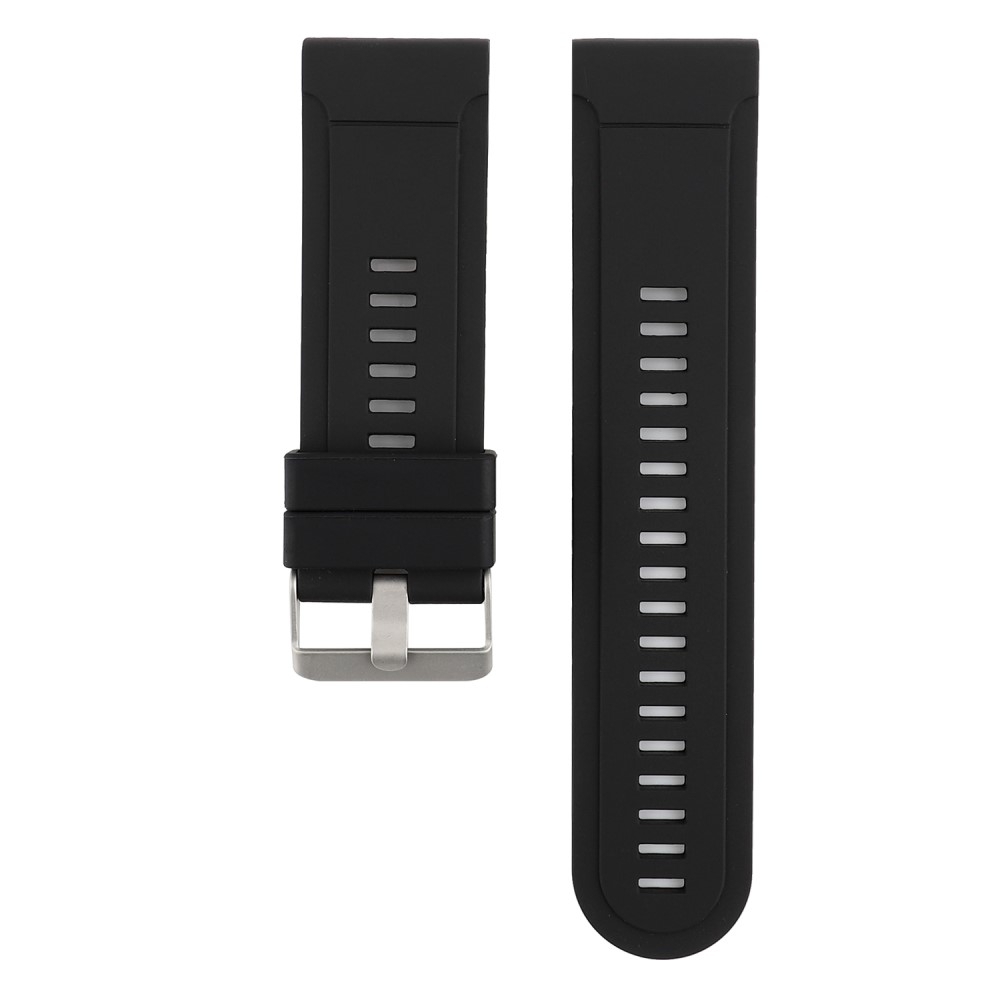 (Gr. M) Garmin Instinct Ersatz Sport Armband aus Silikon (Gelenkumfang 162-247 mm) - Schwarz