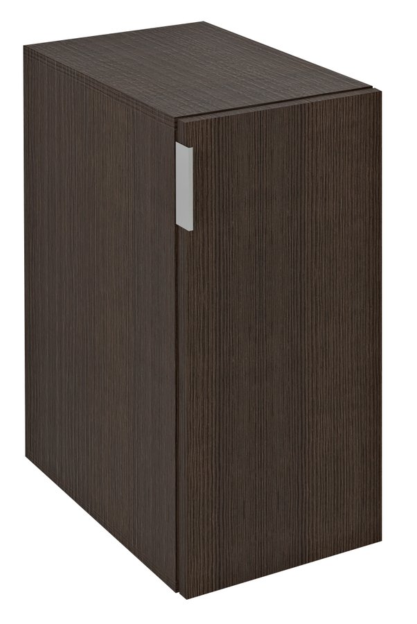 Sapho Cirasa zijkast voor wastafelmeubel 30x46x64cm donkerbruin eiken