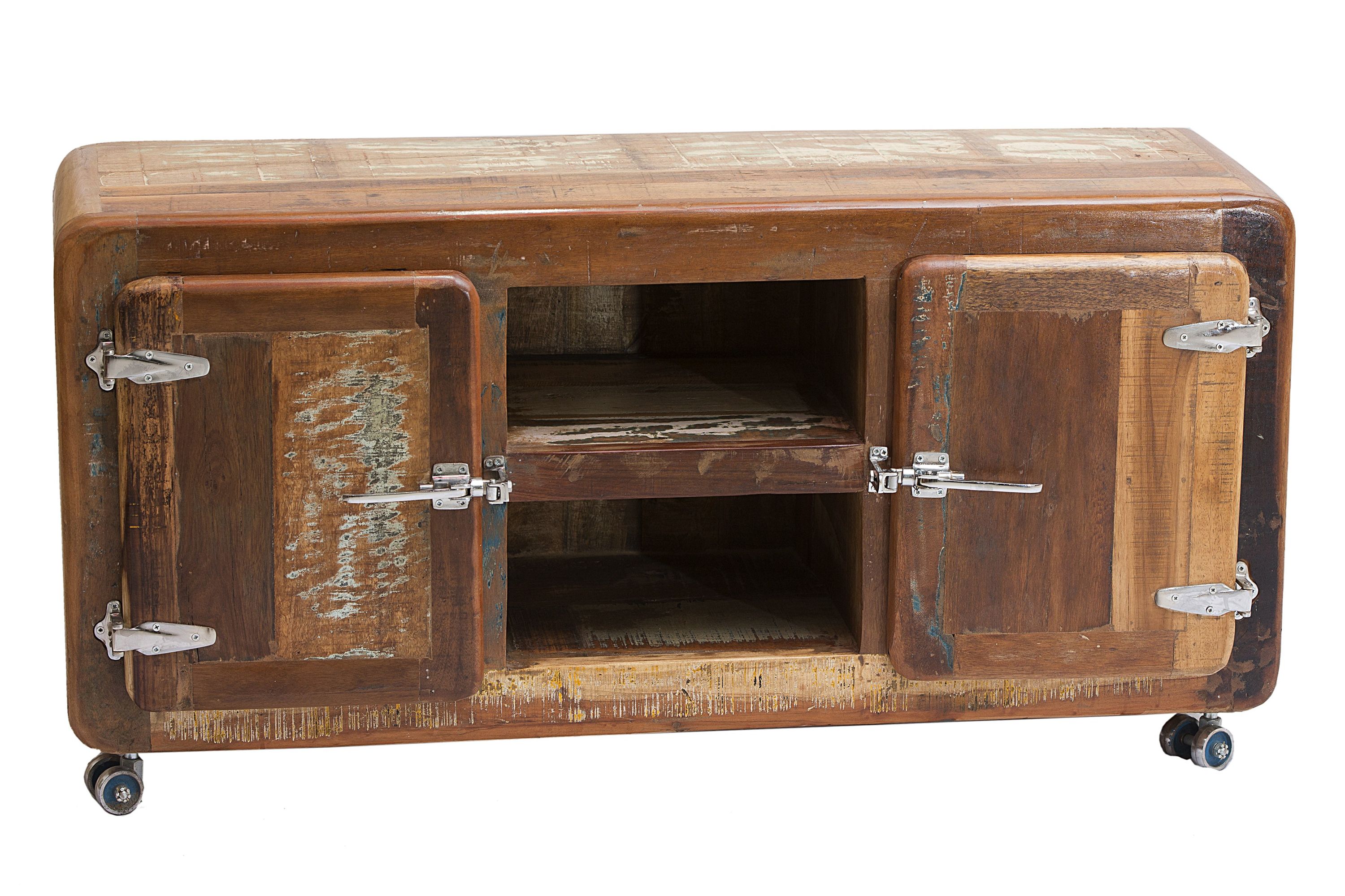 Lowboard Fridge Altholz Kommode Sideboard TV Fernseher Hifi Wohnzimmer Schrank