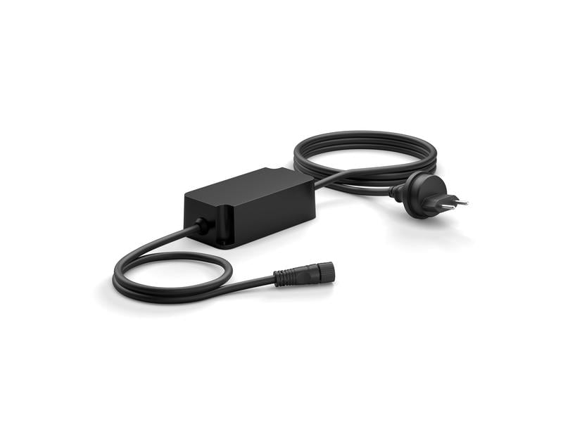Philips Hue Zubehör Outdoor Netzteil 40W Niedervolt CH zu 2 Passend zum 24 V Hue Outdoor System