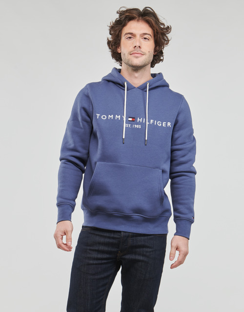 Tommy Hilfiger - TOMMY LOGO HOODY - Bleu