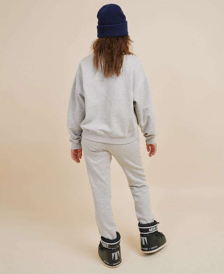 Cartel Copenhagen Avalanche Logo Sweatshirt - Grey Melange Lysegrå