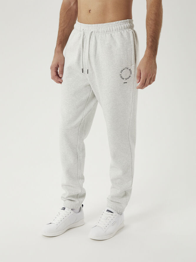 Björn Borg BORG OVERSIZED SWEAT PANTS Ultra light grey melange