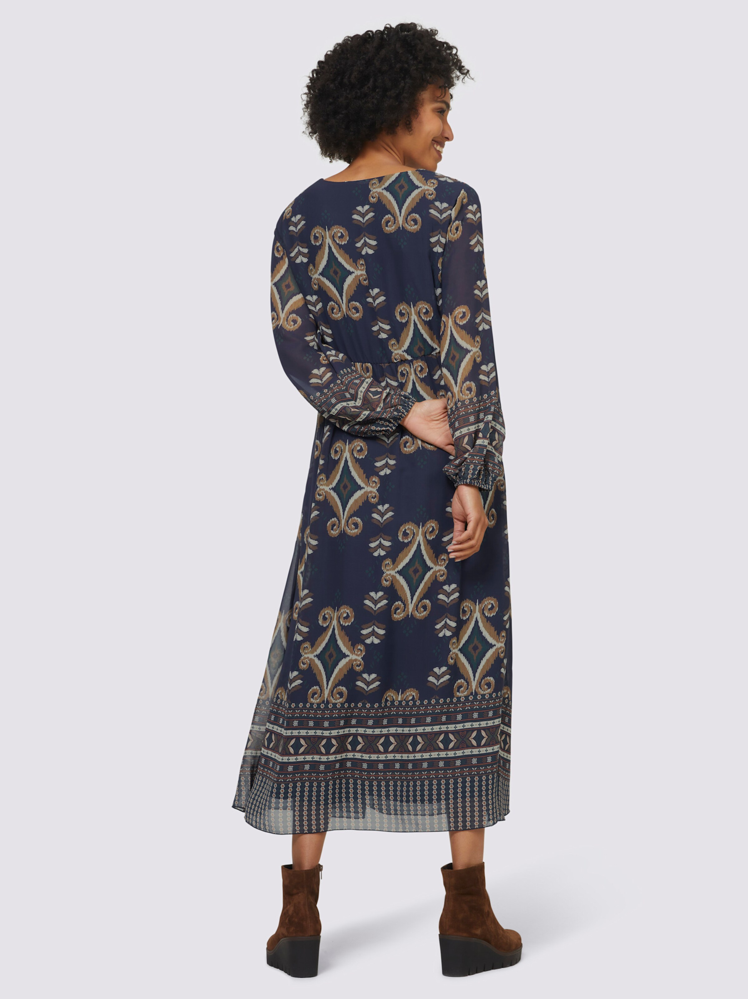 Druck-Kleid