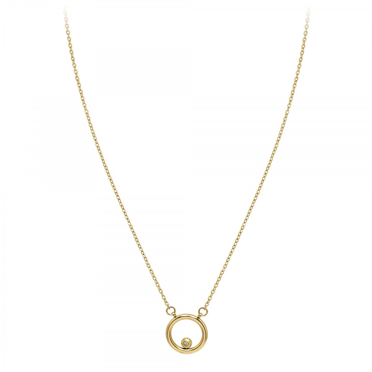 Collier par SC Bohème orné d'un véritable diamant blanc