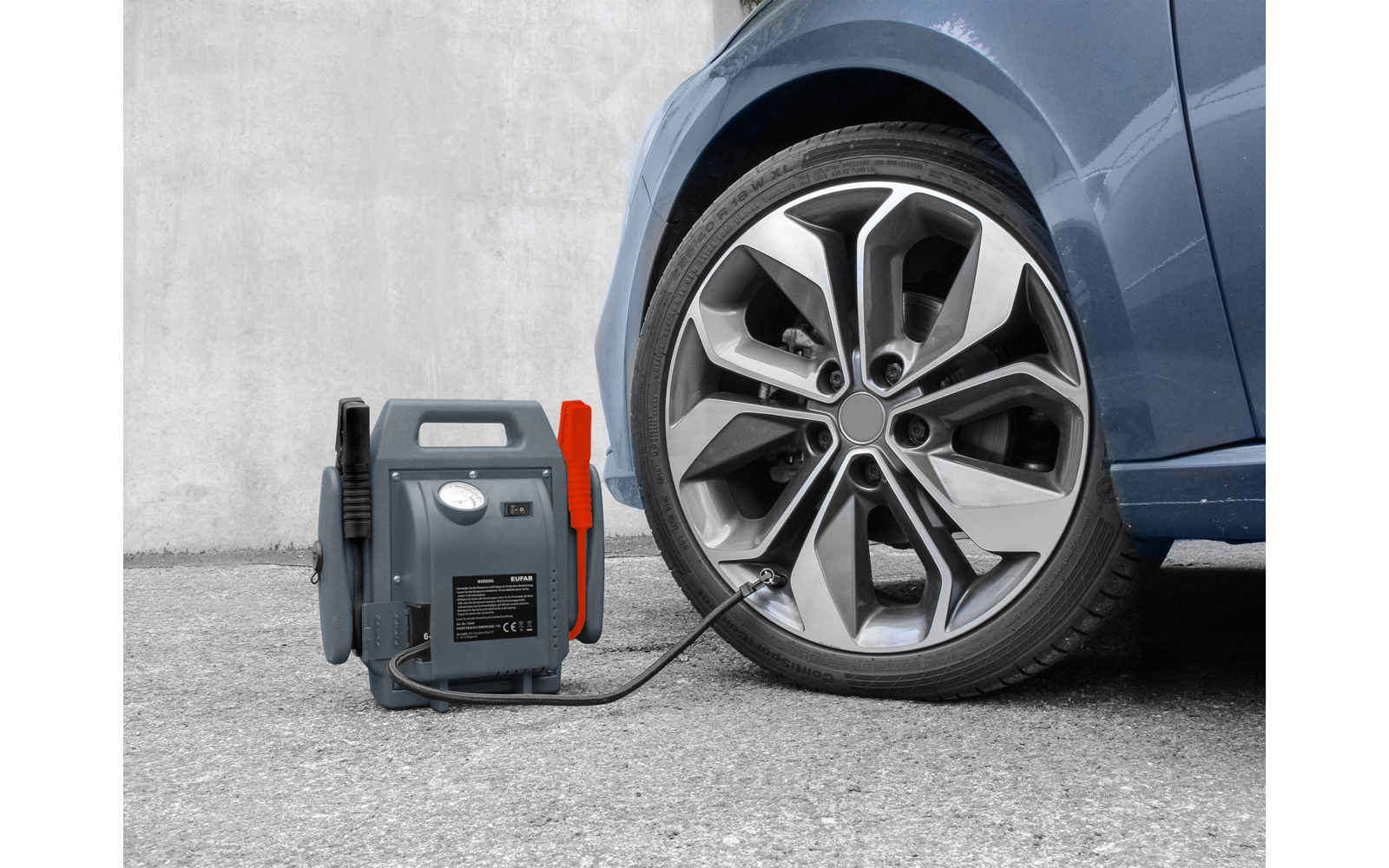 Eufab Powerpack mit Kompressor 7 Ah