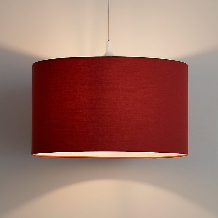Abat-jour Kpezin Ø40cm GoodHome Rouge