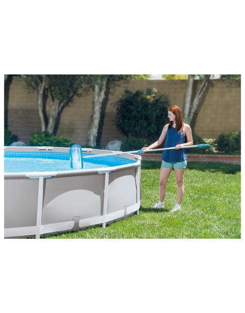 Intex Luxe 7-Delige Zwembad Schoonmaakset - Zwembad-Toebehoren - Ø 29.8 Mm Aansluiting (Incl. Steel)