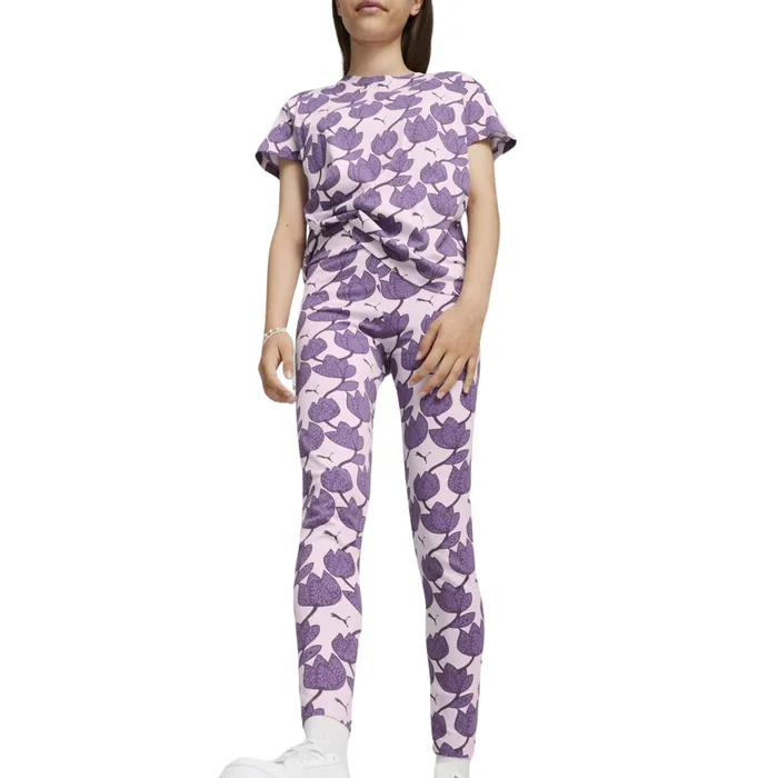 Puma Essentials+ Blossom AOP Shirt Meisjes