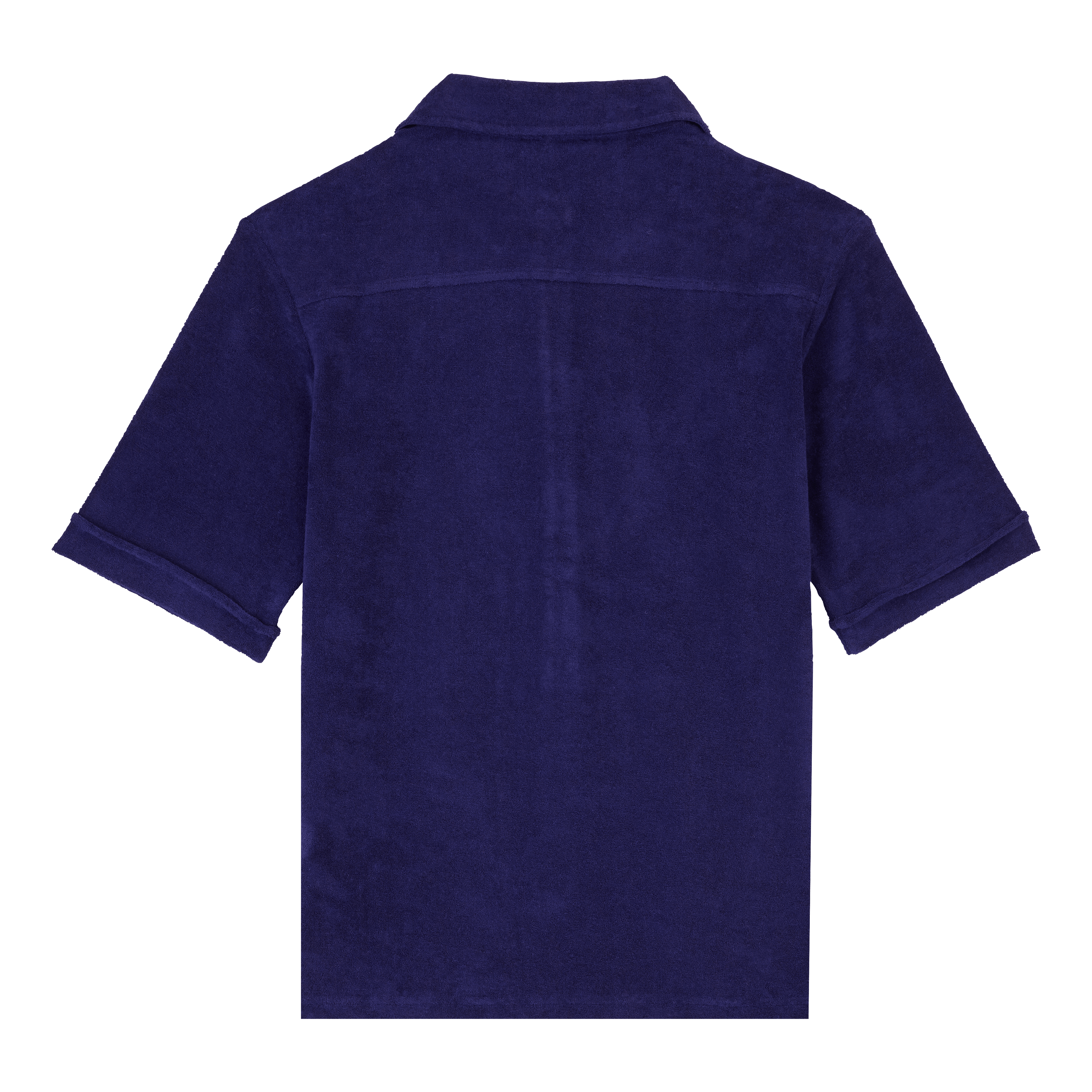 Polo en éponge femme uni