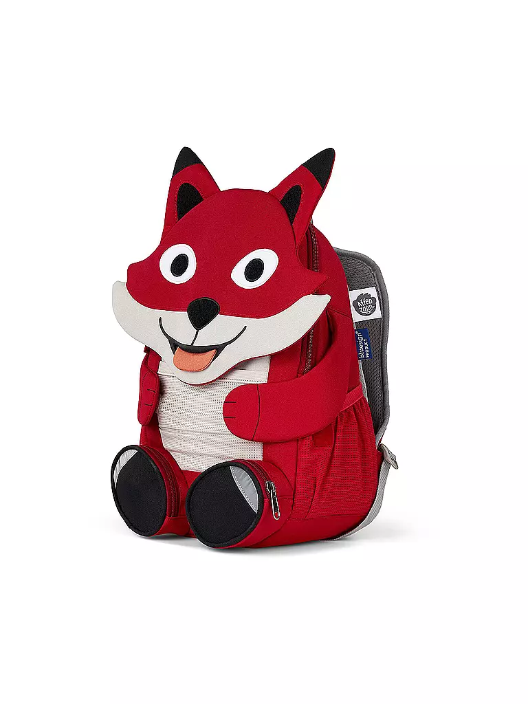 AFFENZAHN Kinder Rucksack Große Freunde - Fuchs rot