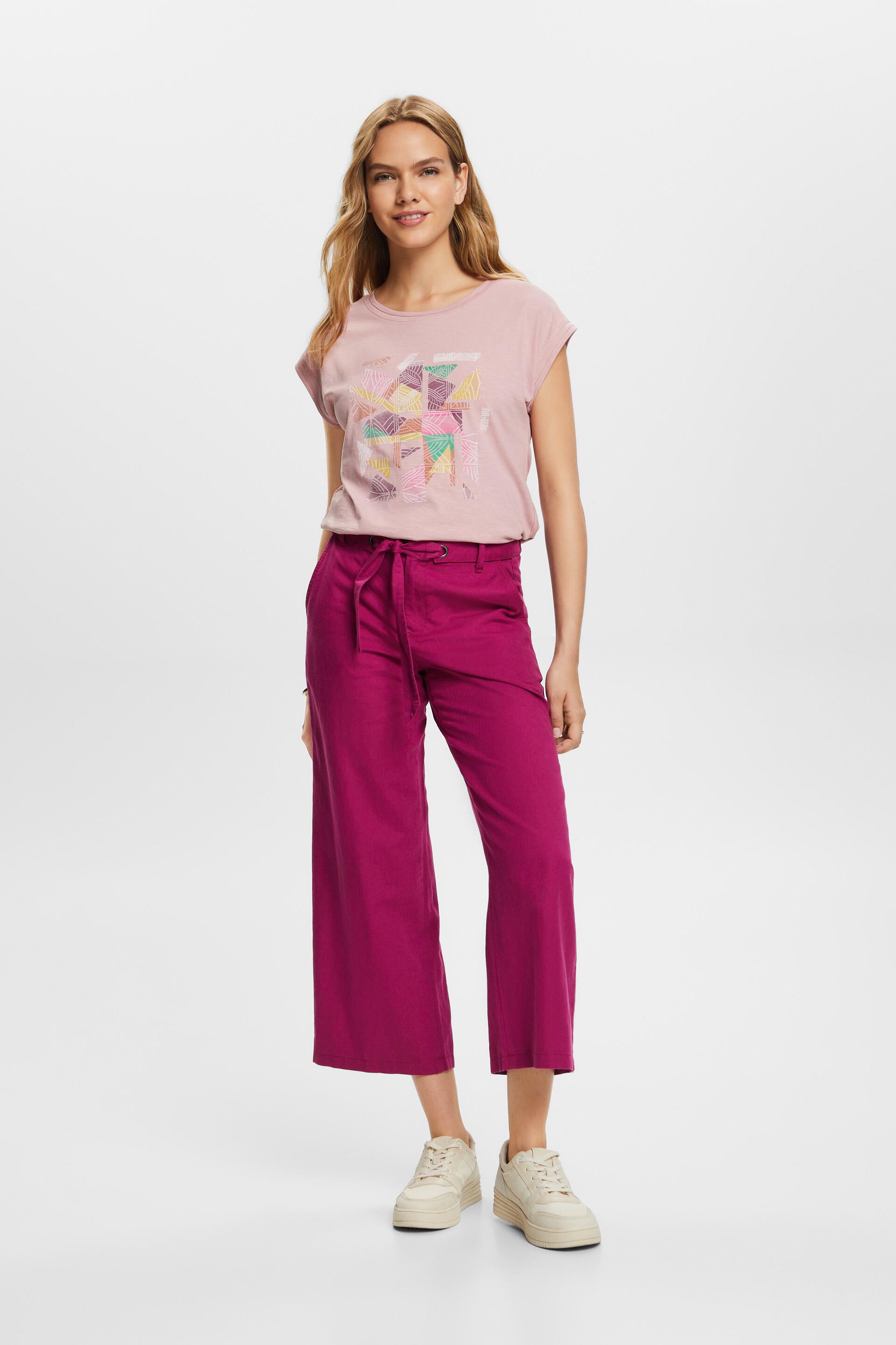 T-shirt à imprimé, 100% coton