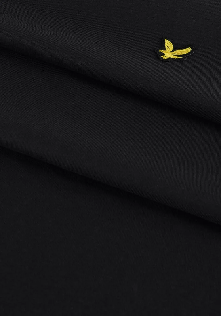 LYLE & SCOTT donkerblauwe lyle & scott mini jurk t-shirt dress