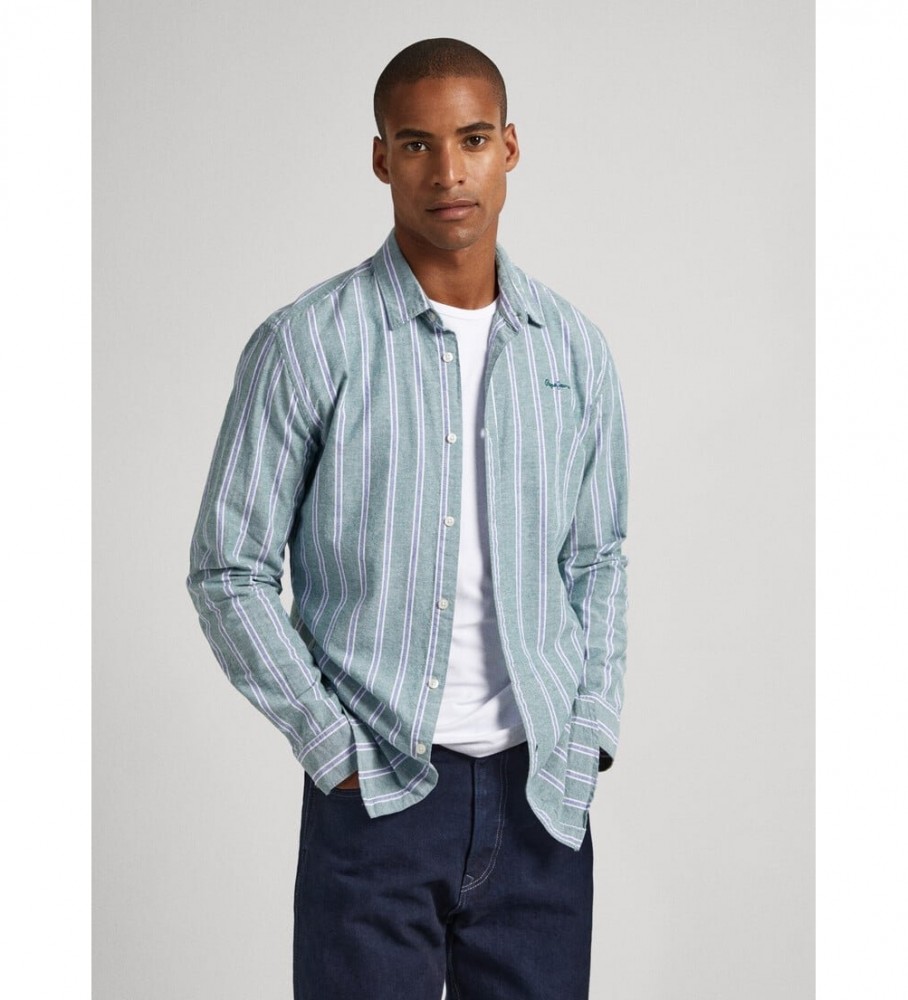 Camisa azul Pepe Jeans Costa