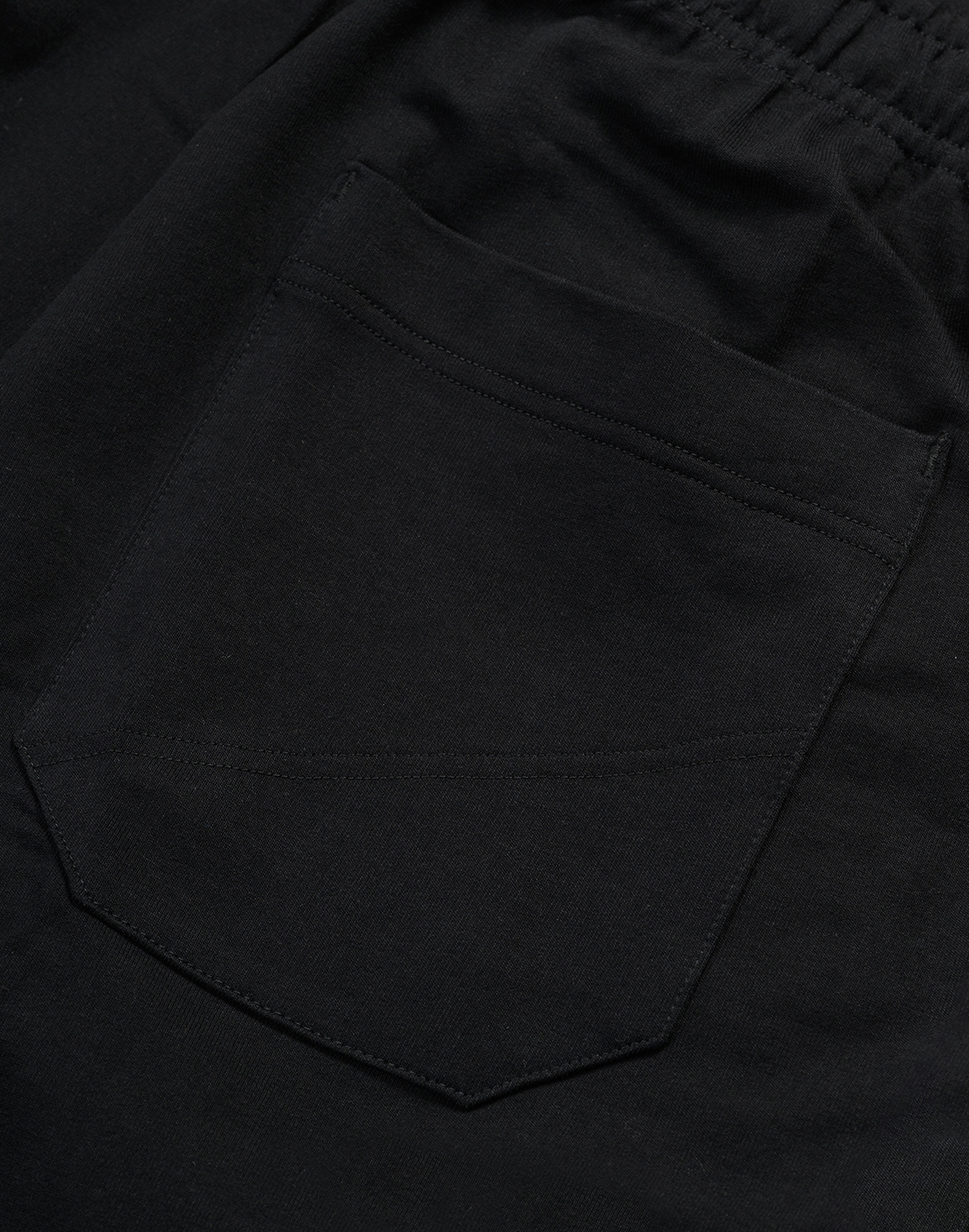 Joggingshorts van katoen voor heren in Zwart