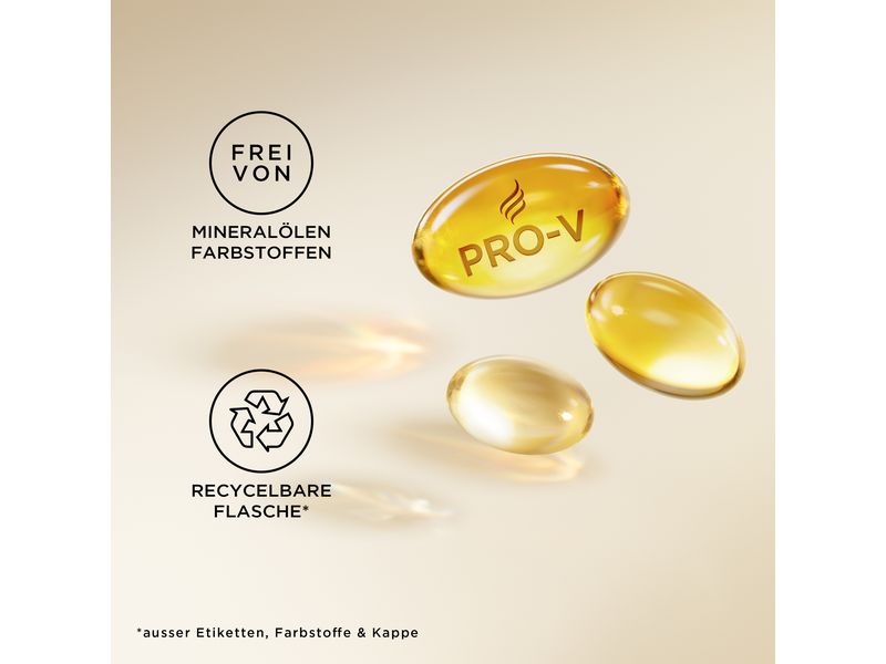 Pantene Pro-V Shampoo 3in1 Repair and Care 400 ml Haarshampoo regeneriert und nährt das Haar
