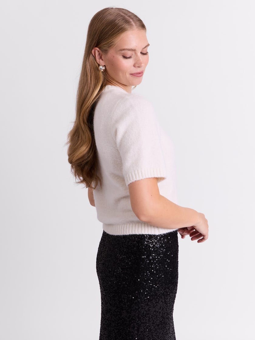 Noelle cardigan Marshmallow