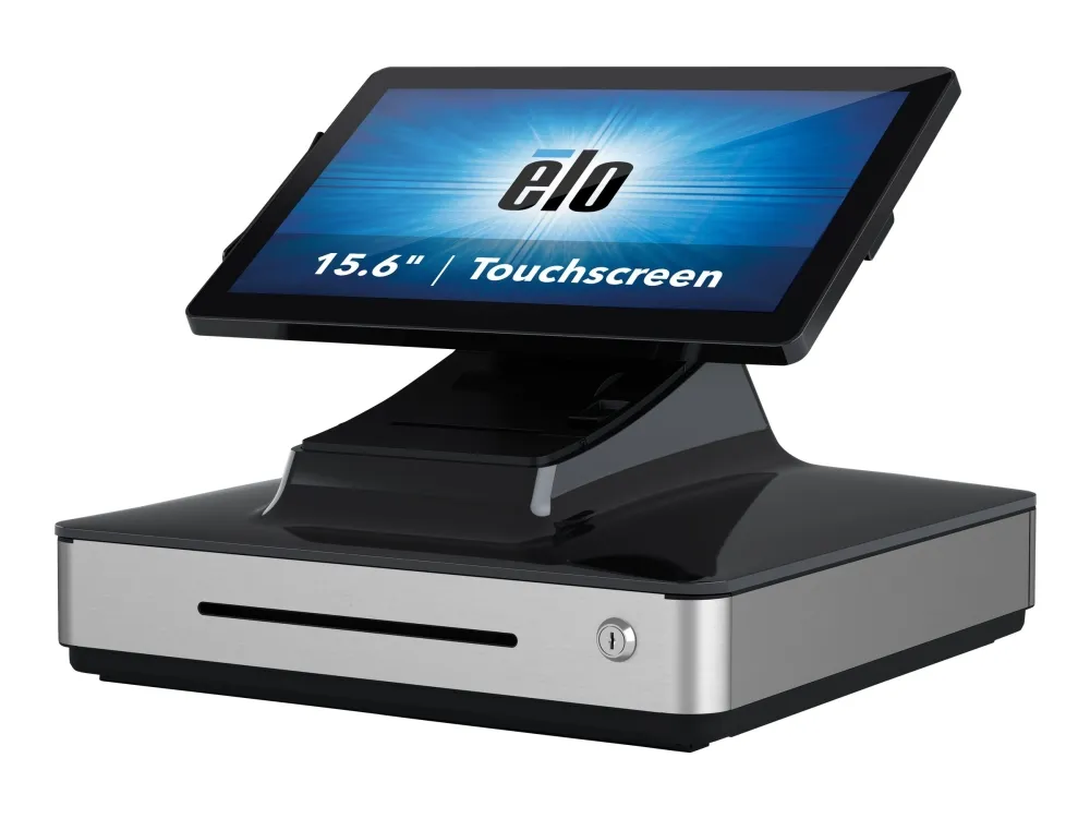 Elo PayPoint Plus - Alt-i-én - 1 x Core i5 8500T / op til 3.5 GHz - RAM 8 GB - SSD 128 GB - UHD Graphics 630 WLAN: - 802.11a/b/g/n/ac, Bluetooth 5.0 - Win 10 IoT LTSB - skærm: LED 15.6