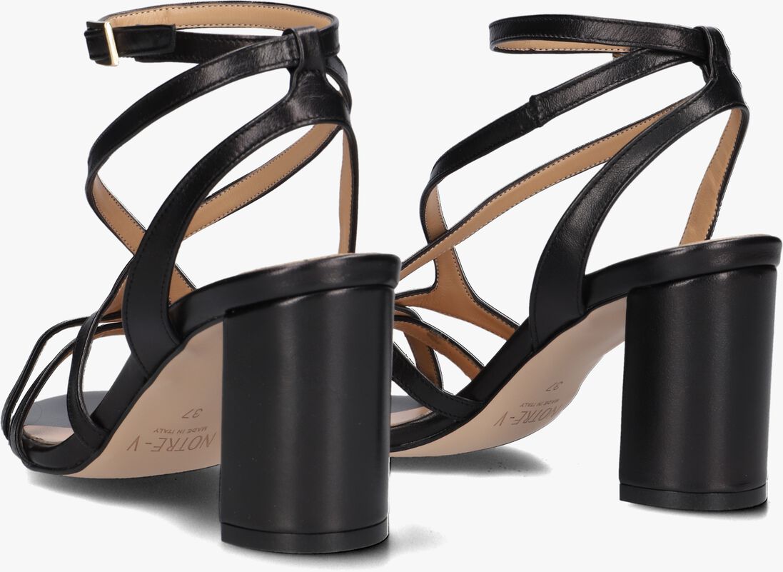 zwarte notre-v sandalen 22527