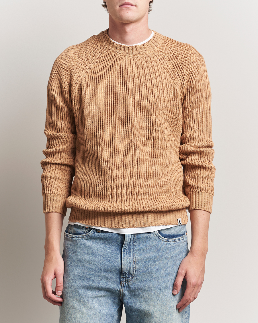 Peregrine Harry Organic Cotton Sweater Sand